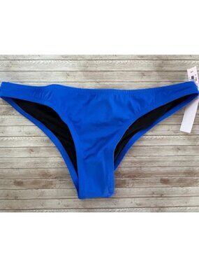 Victorias Secret VS Zuma Itsy Ruched Back Bikini Swim Bottom Sapphire Nwt L